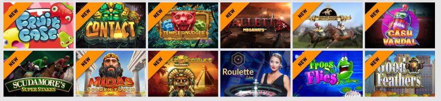 Hrajte oblíbené automaty a živou ruletu v CasinoLuck herním lobby